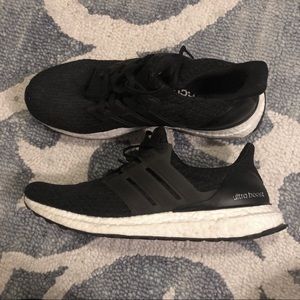 Adidas Ultraboost Knit Low Top Sneakers Black